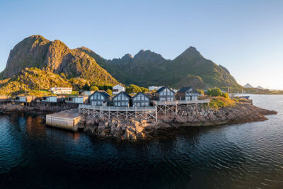 Lofoten North Light and Fishing Brettesnes